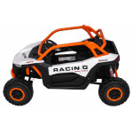 Elektrická Bugina - Racing Road 2000 - biela